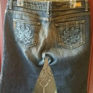 PAIGE Women's Bermuda Walking Jean Shorts Size 32